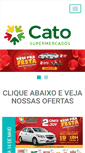 Mobile Screenshot of catosupermercados.com.br